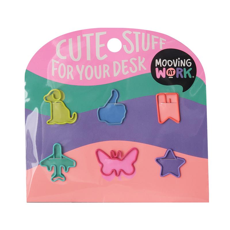 MAW Mania - Paper Clips con forma x 6