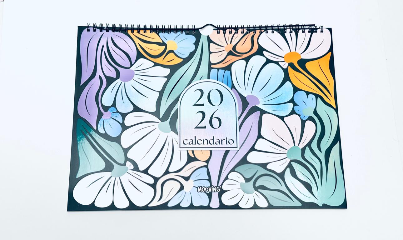 Calendario 35x25 Floral