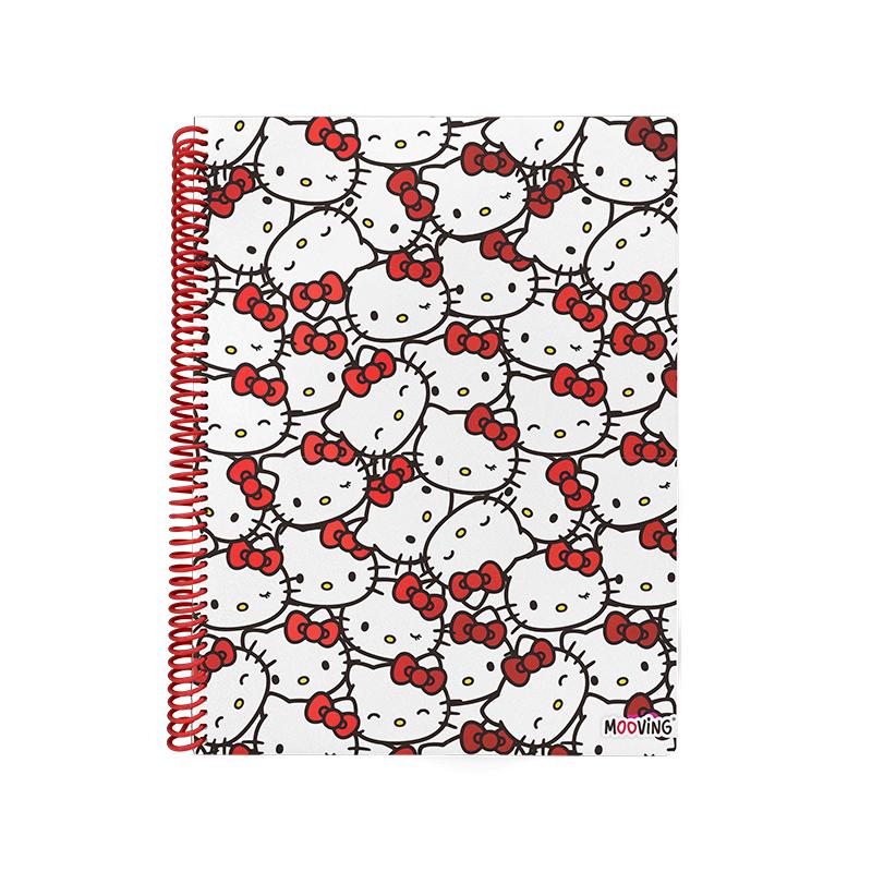 Cuaderno Universitario Rayado Hello Kitty