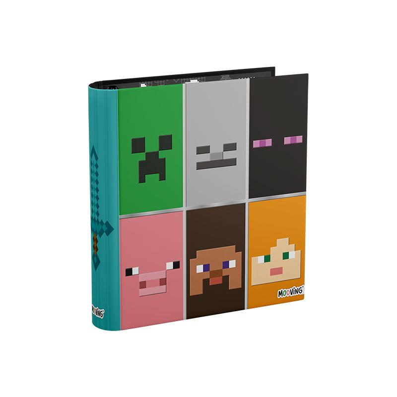 Carpeta Escolar 3x40 Minecraft