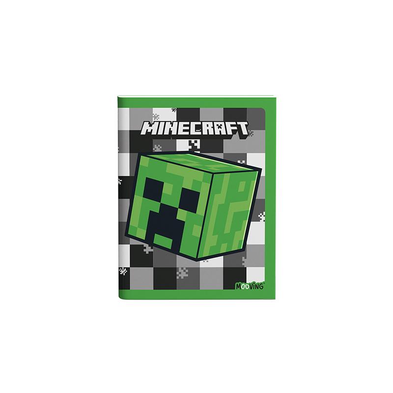 Cuaderno 16x21 T/F Abrochado 48 hjs. Minecraft
