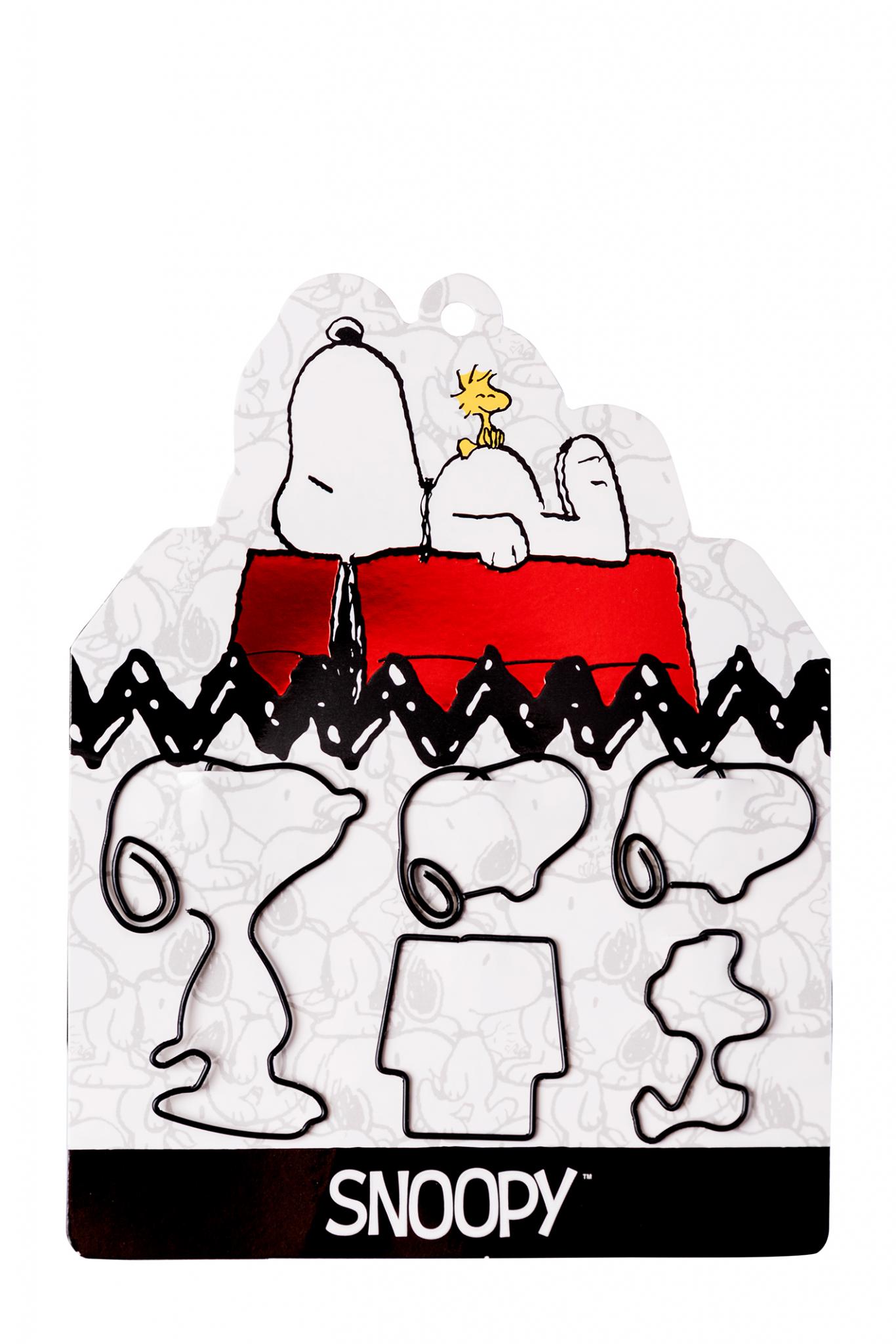 MAW Snoopy - Paper Clips con forma x 6