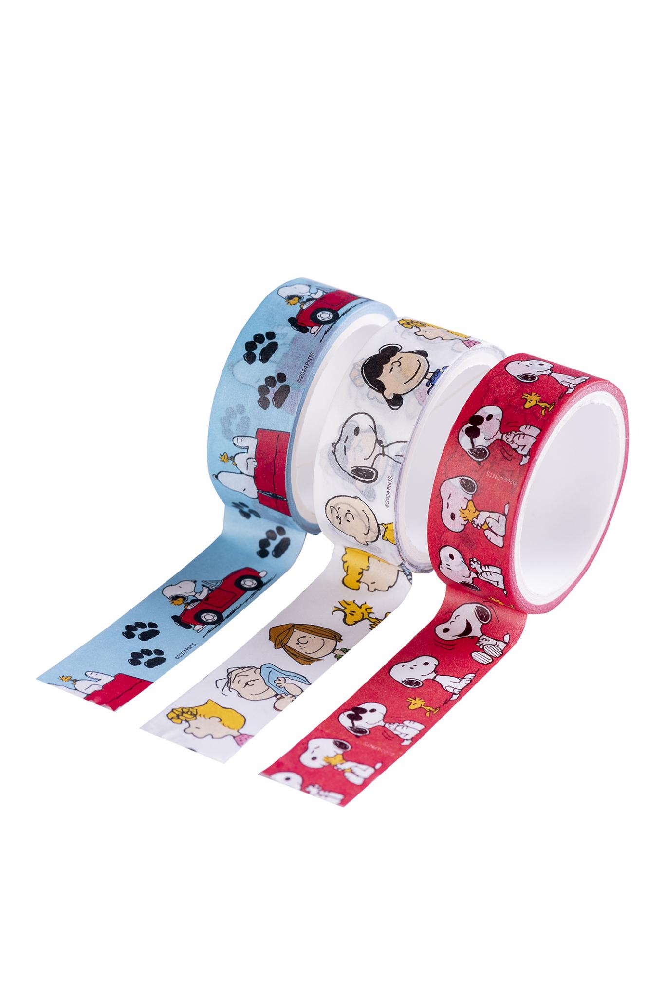 MAW Snoopy - Washi tape 1.5cm x 3m - Blister 3u.