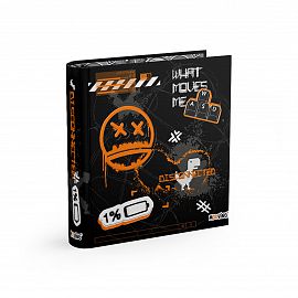 Carpeta Escolar 3x40 Black Mood