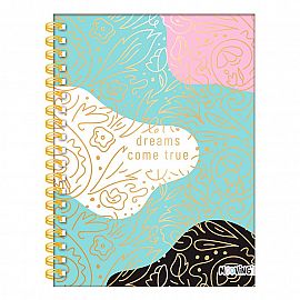 Cuaderno 16x21 espiral Tapa Dura 80 hjs. Chic