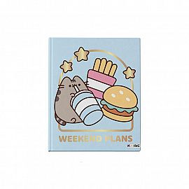 Cuaderno 19.5 x 24 cm Tapa Dura Cosido 48 hjs. Pusheen
