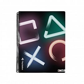 Cuaderno Universitario Rayado PlayStation