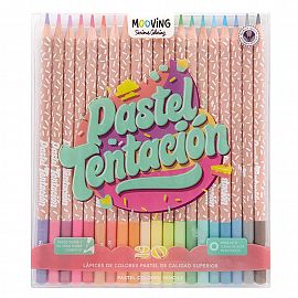 Coloring - Lapices Pasteles x 20