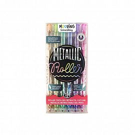 Coloring - Roller Tinta Gel Retractil Outliner x 6