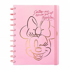 Mooving Loop - Cuaderno de Discos Carta Minnie Mouse