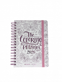 Agenda 15x21 S.V. The Coloring Planner by Car Pintos