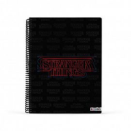 Cuaderno Universitario Cuadriculado Stranger Things