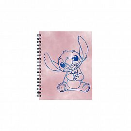 Cuaderno 16x21 espiral Tapa Dura 80 hjs. Stitch