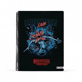Cuaderno Universitario Rayado Stranger Things