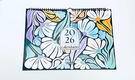 Calendario 35x25 Floral