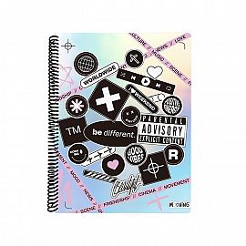 Cuaderno Universitario Rayado GRL PWR