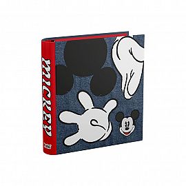 Carpeta Escolar 3x40 Mickey Denim