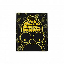 Cuaderno 19.5 x 24 cm Tapa Dura Cosido 48 hjs. Simpsons
