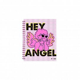 Cuaderno 16x21 espiral Tapa Dura 80 hjs. Rocker