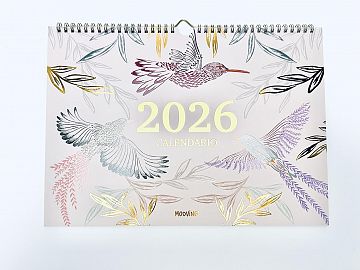 Calendario 35x25 Boho